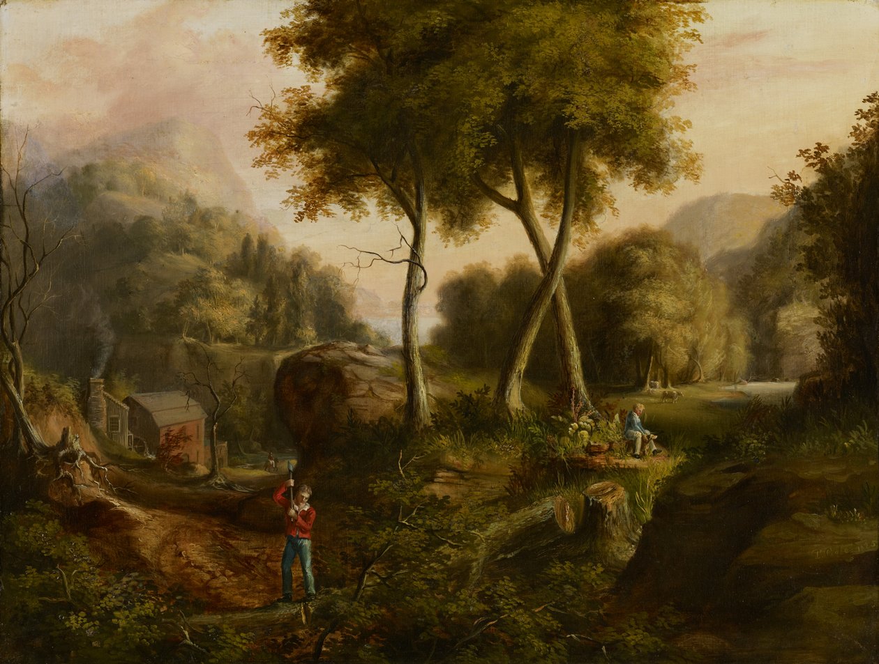 Krajina od Thomas Cole