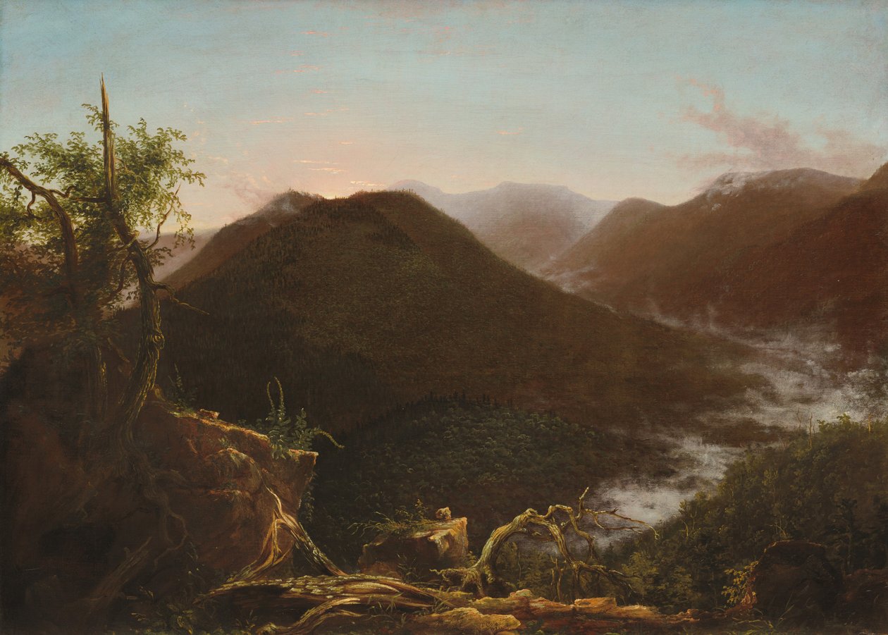 Východ slunce v Catskills, 1826. od Thomas Cole