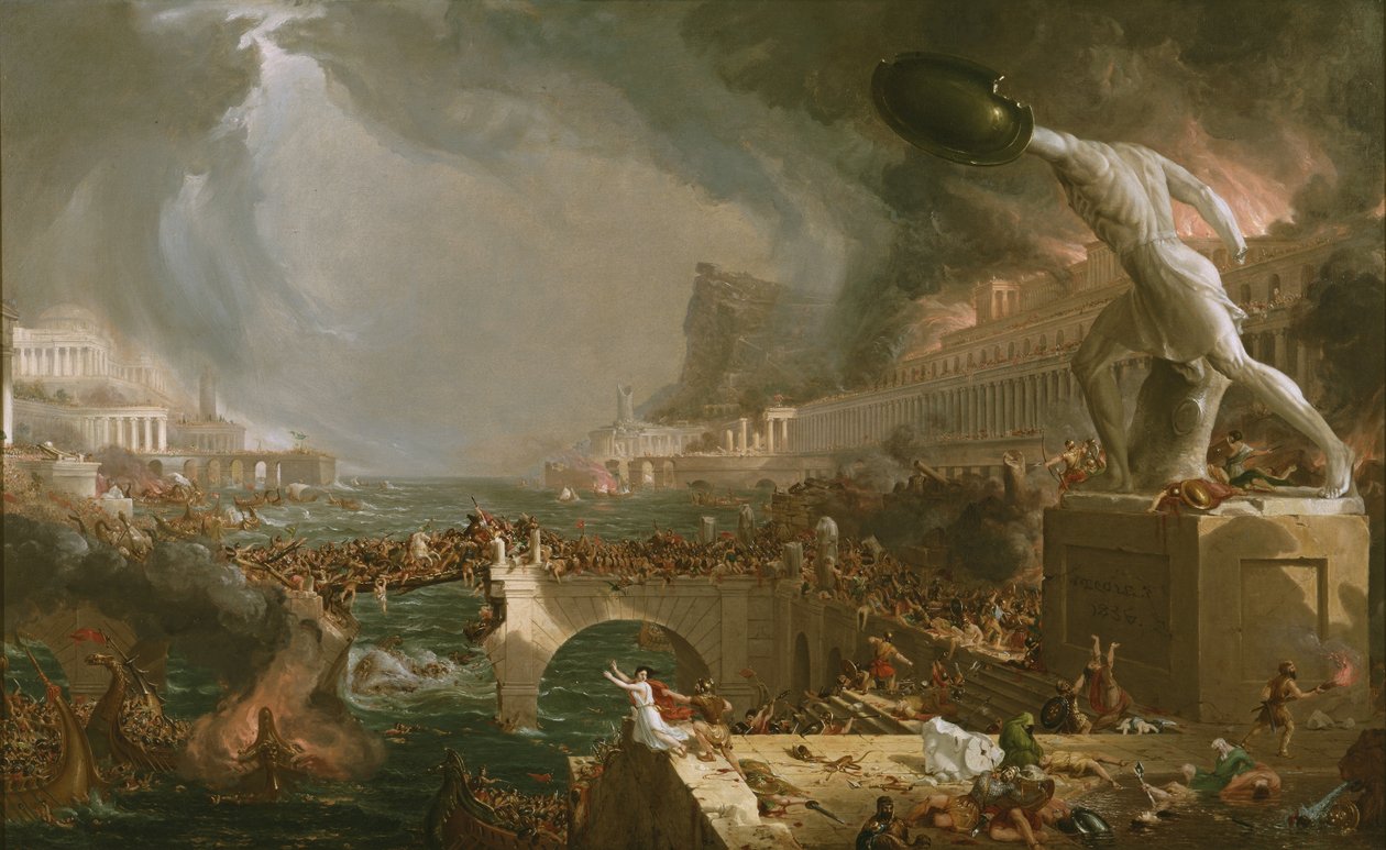 The Course of Empire: Destruction od Thomas Cole