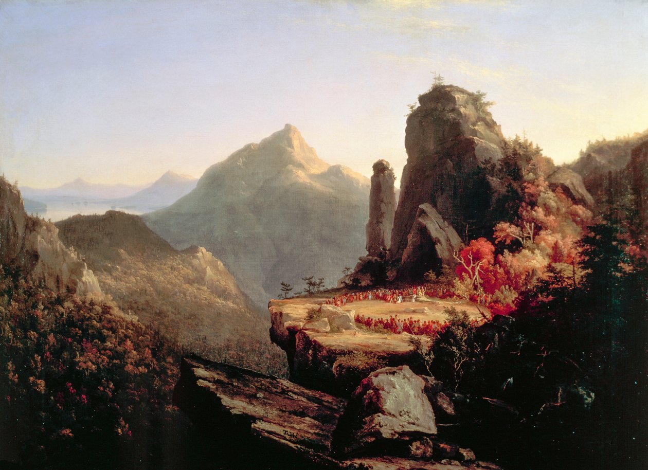 Viimeinen mohikaani od Thomas Cole
