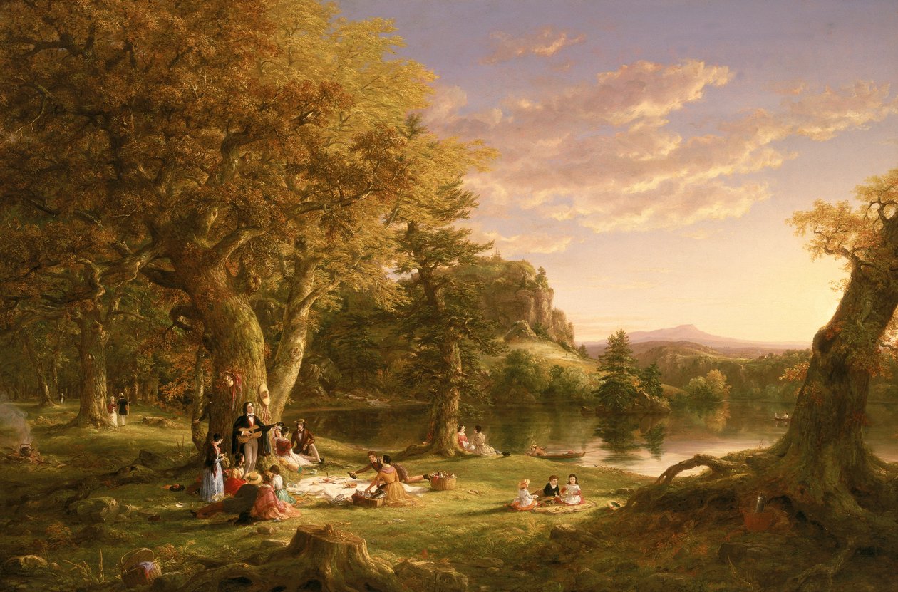 Piknik od Thomas Cole