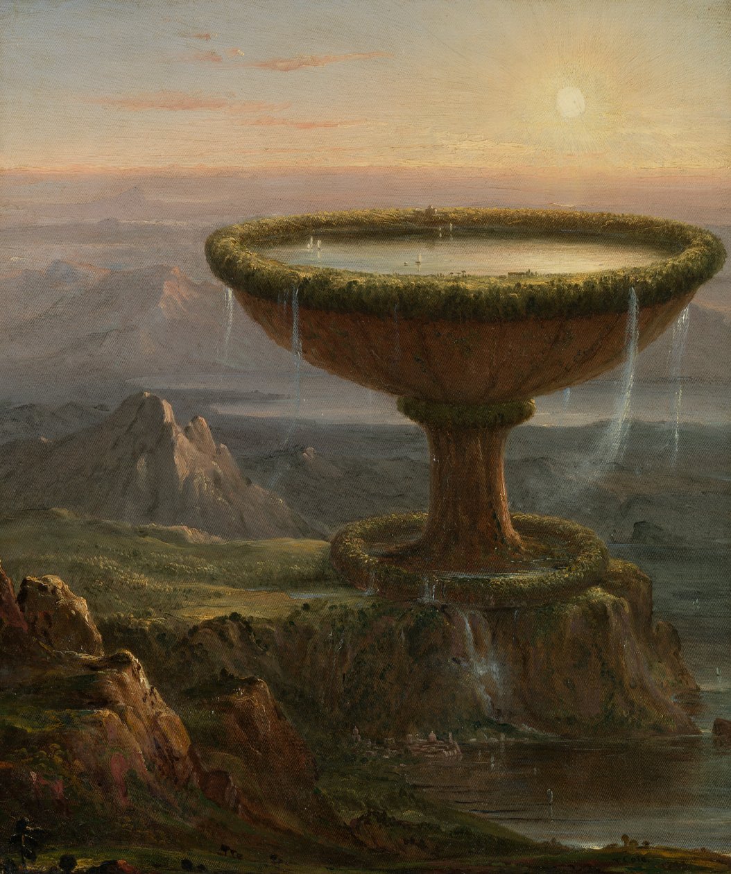 Titánův pohár, 1833. od Thomas Cole