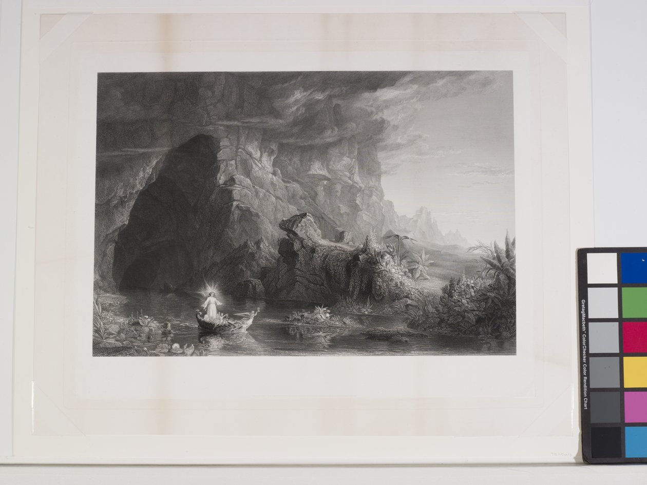 The Voyage Of Life: Dětství od Thomas Cole