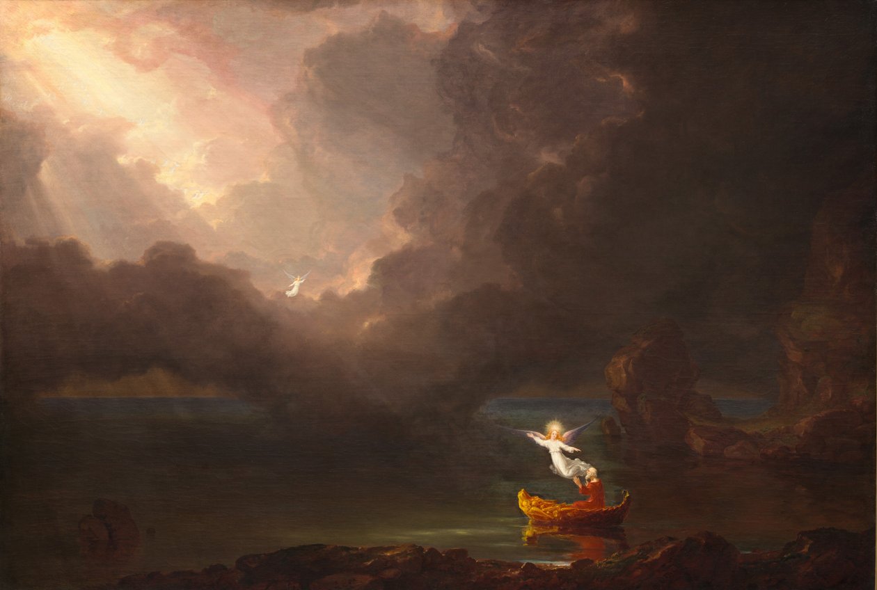 The Voyage of Life: Old Age, 1842. od Thomas Cole