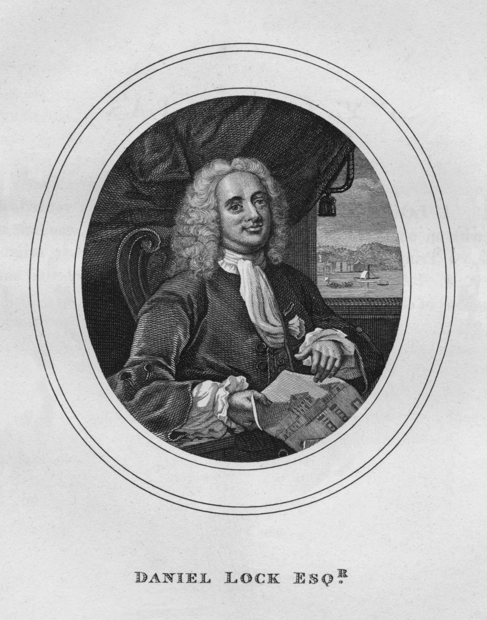 Daniel Lock, Esq., 1808, 1827. od Thomas Cook