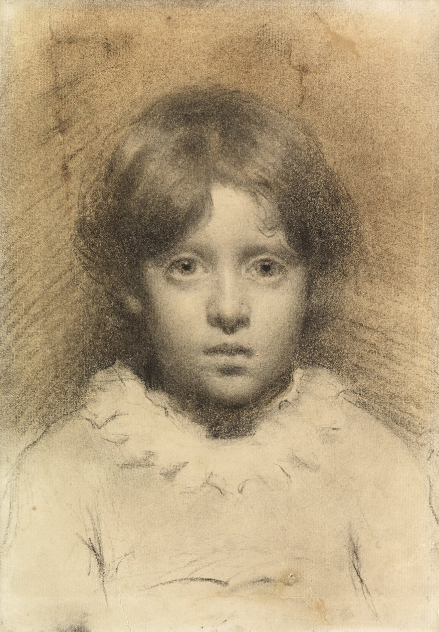 Studie mladého chlapce od Thomas Cooper Gotch