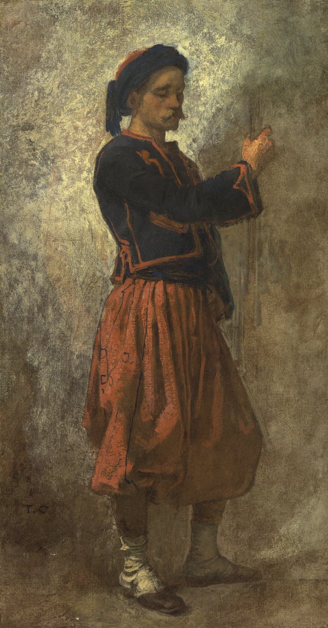 Zouave, 1856-62 od Thomas Couture