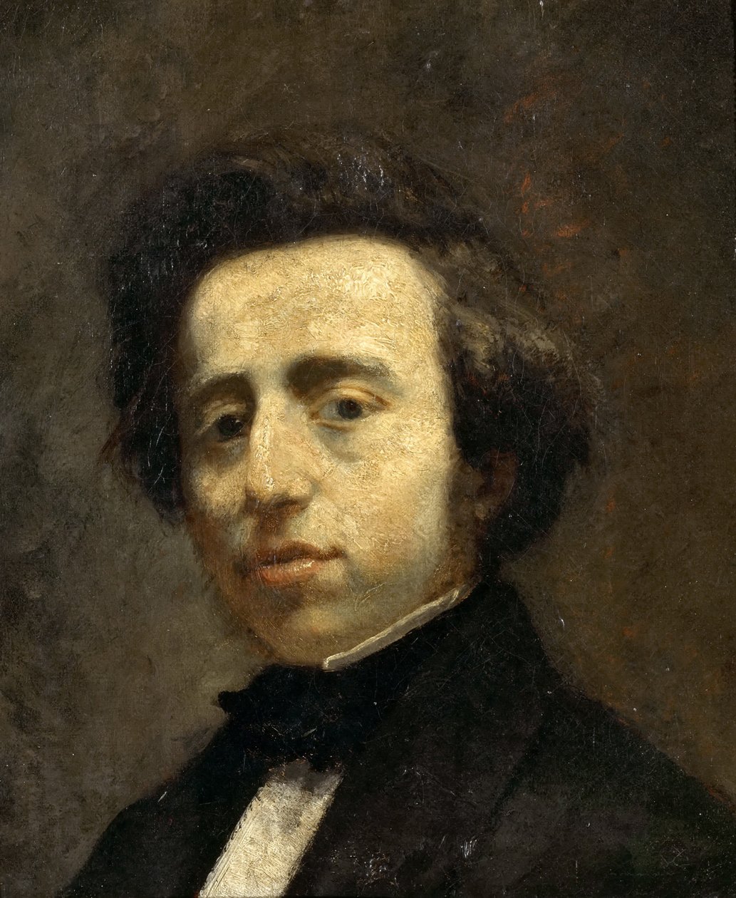 Portrét Frédérica Chopina od Thomas Couture
