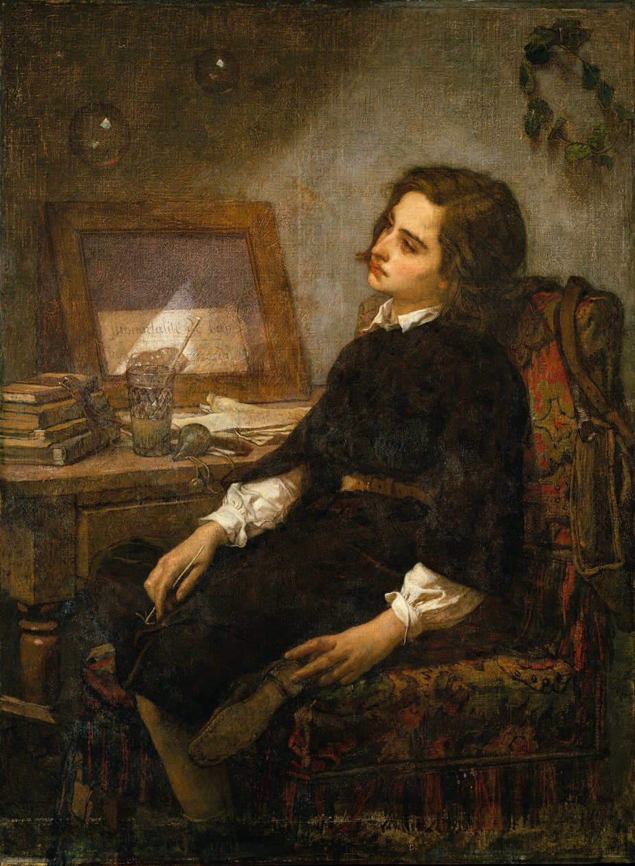 Mýdlové bubliny, ca. 1859. od Thomas Couture