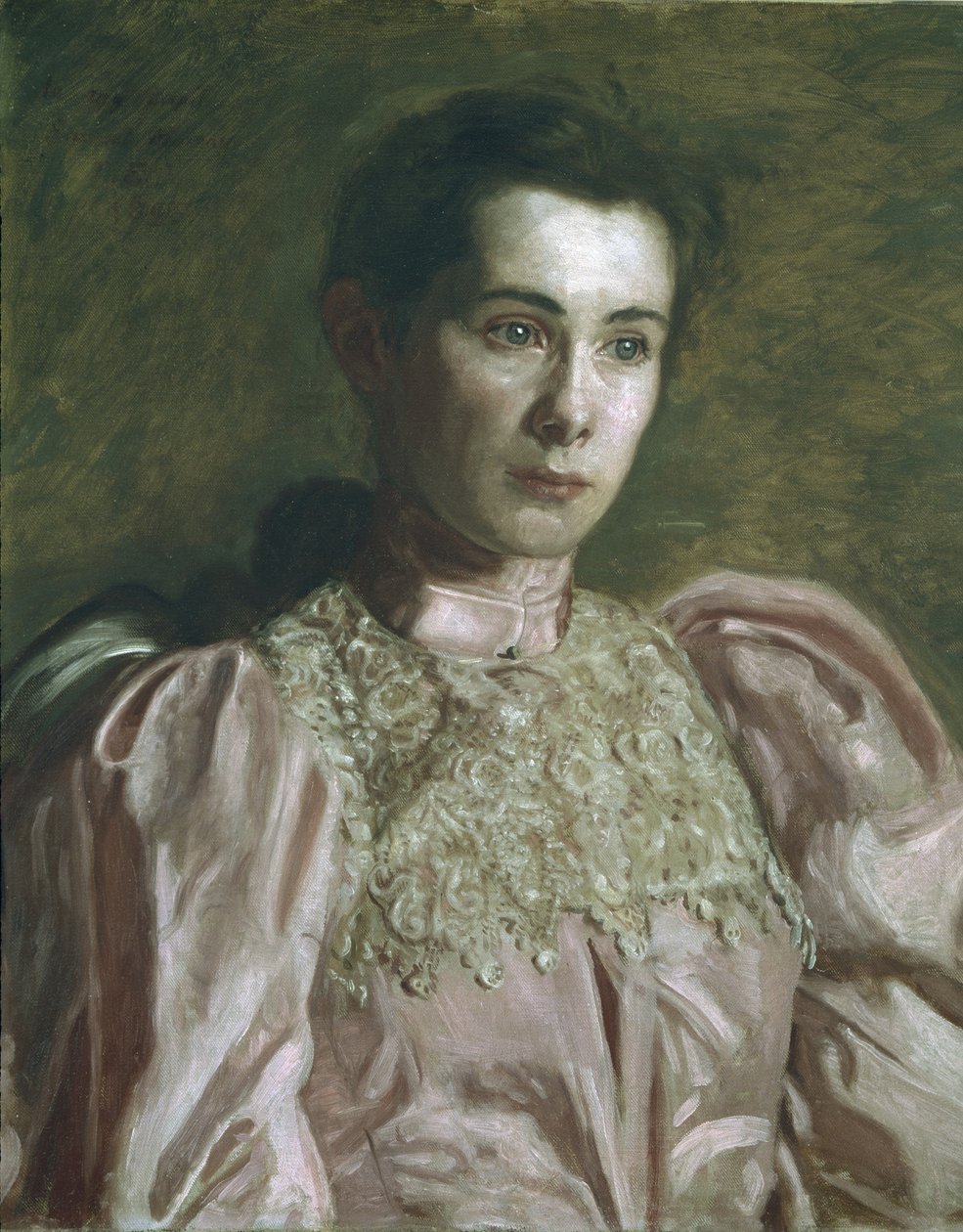 Slečna Gertrude Murrayová od Thomas Cowperthwait Eakins