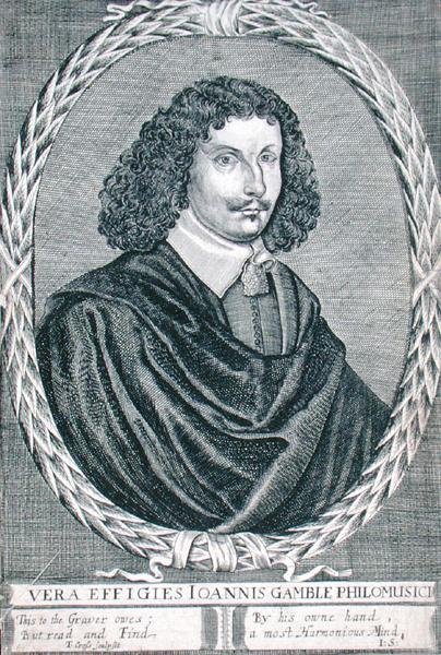 John Gamble (asi 1630-87) (rytina) od Thomas Cross