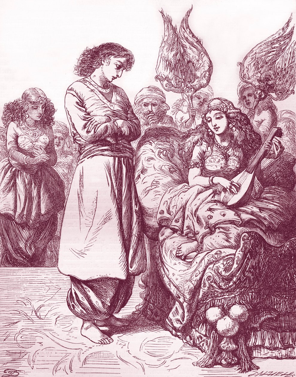 Příběh arabské noci - od Thomas Dalziel