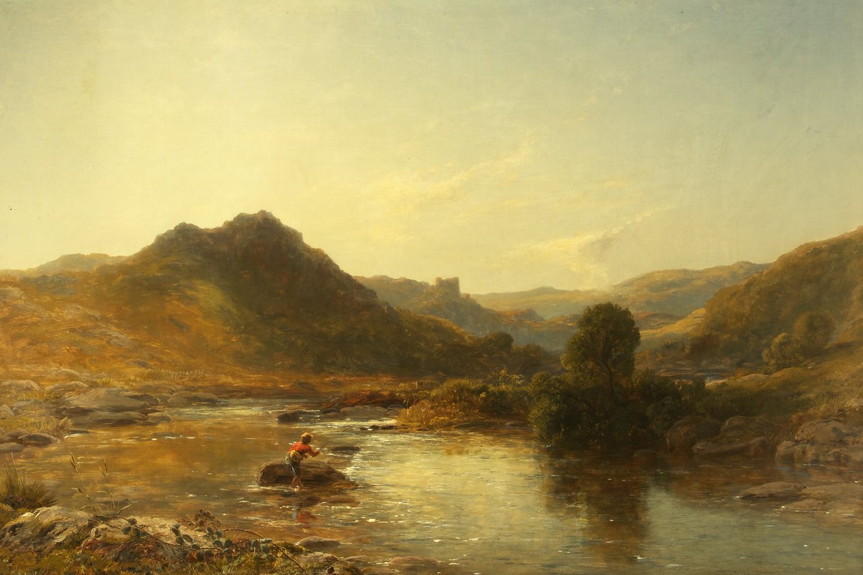 Dolwyddelan (olej na plátně) od Thomas Danby