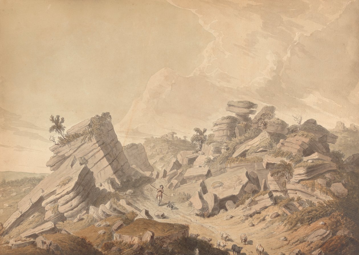 Brimham Crags od Thomas Daniell