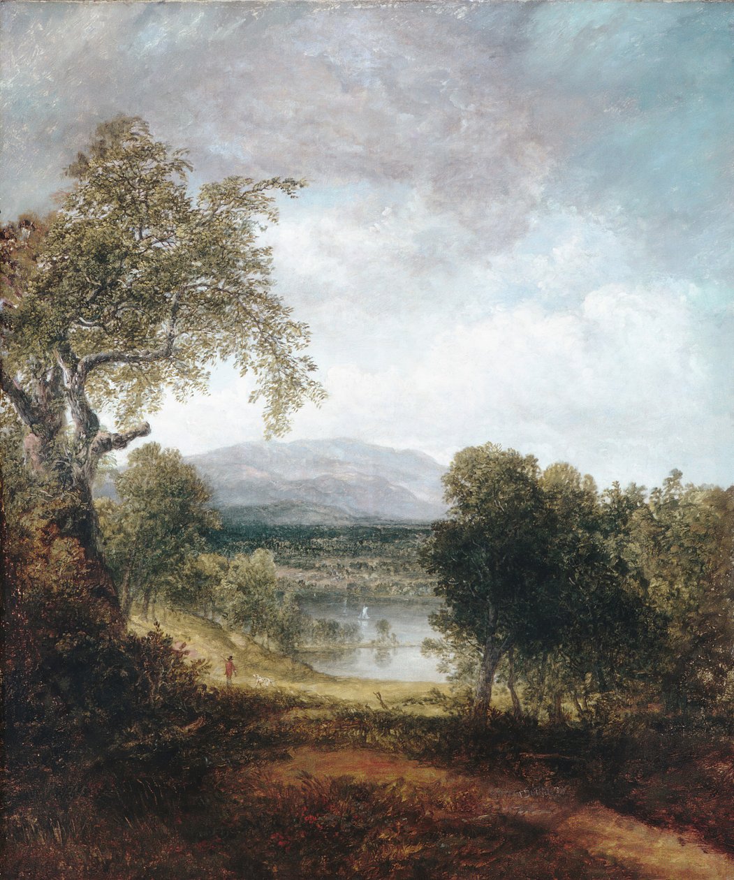 A River Glimpse, ca. 1843-50. od Thomas Doughty