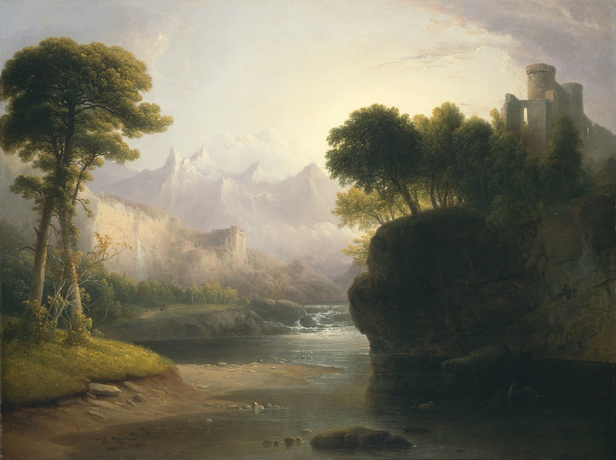 Fantazijní krajina, 1834. od Thomas Doughty