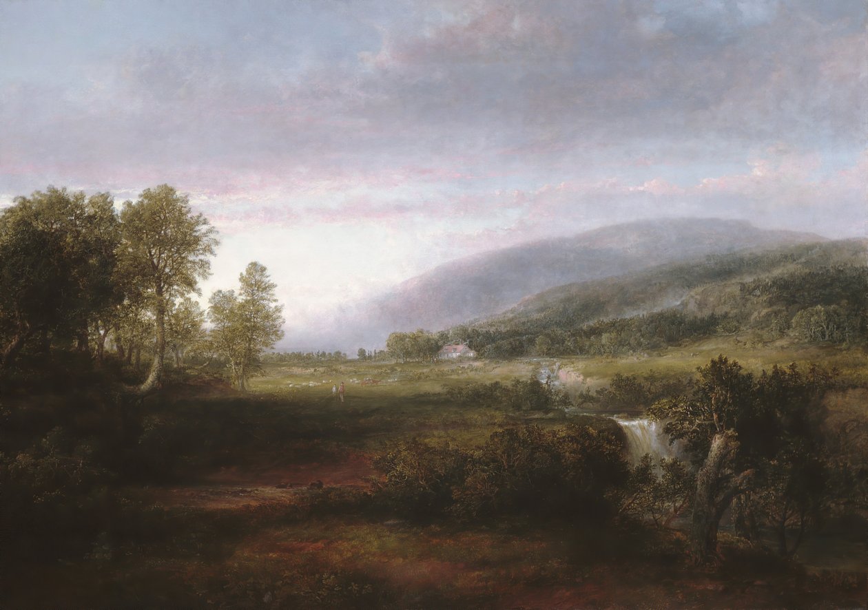 Jarní krajina, ca. 1853-56. od Thomas Doughty