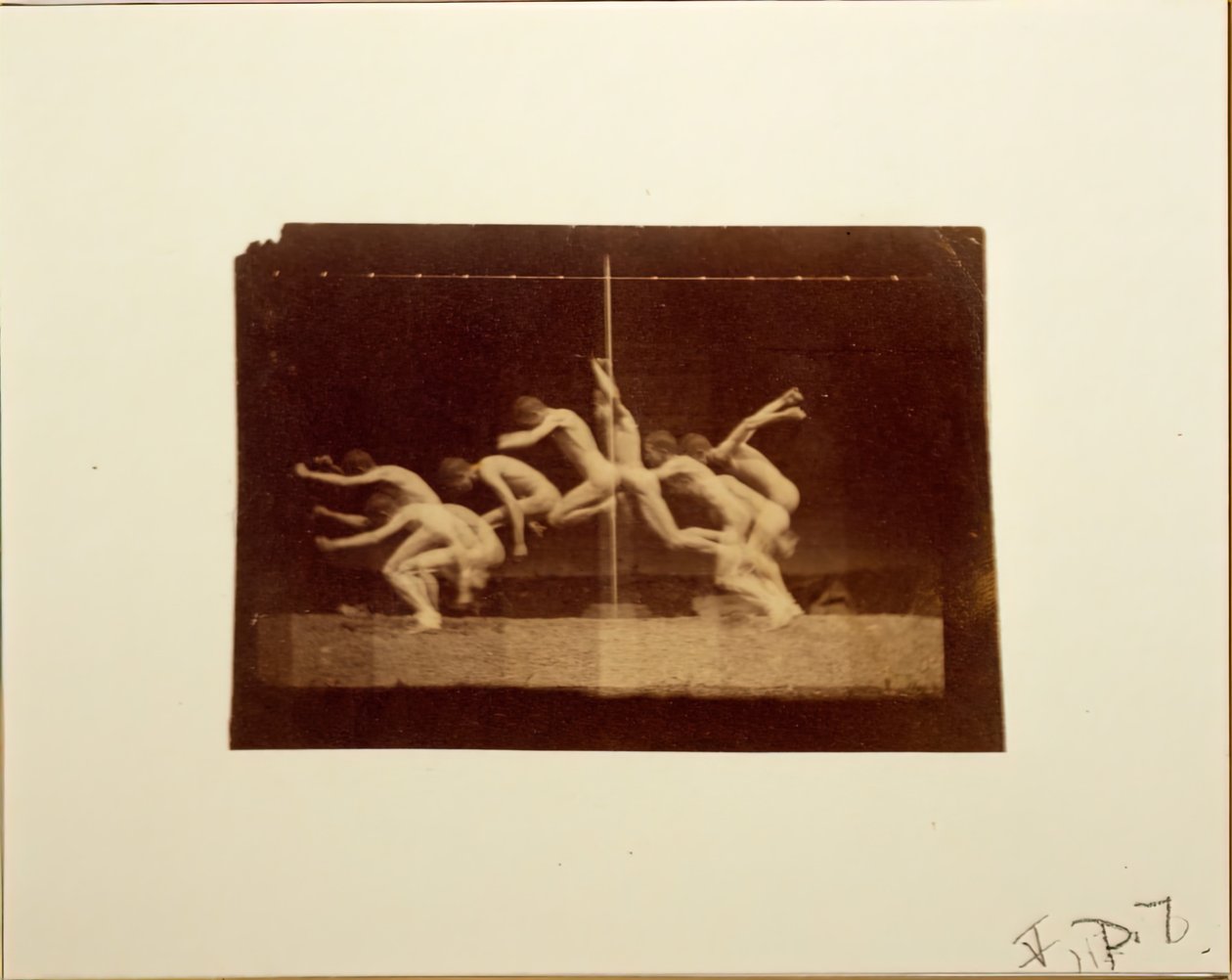 Fotografie Marey Wheel of Unidentified Model, 1884. od Thomas Eakins