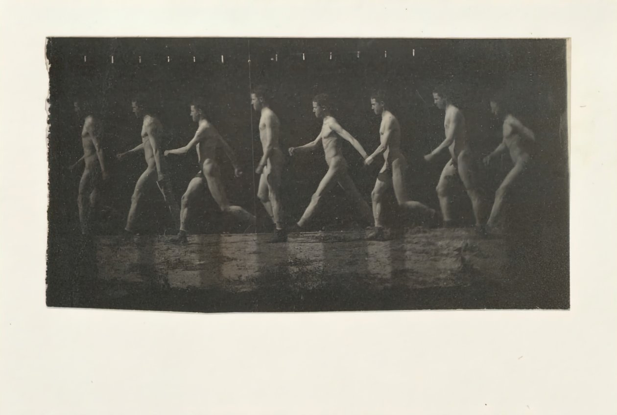 Fotografie Marey Wheel of Unidentified Model, 1884. od Thomas Eakins