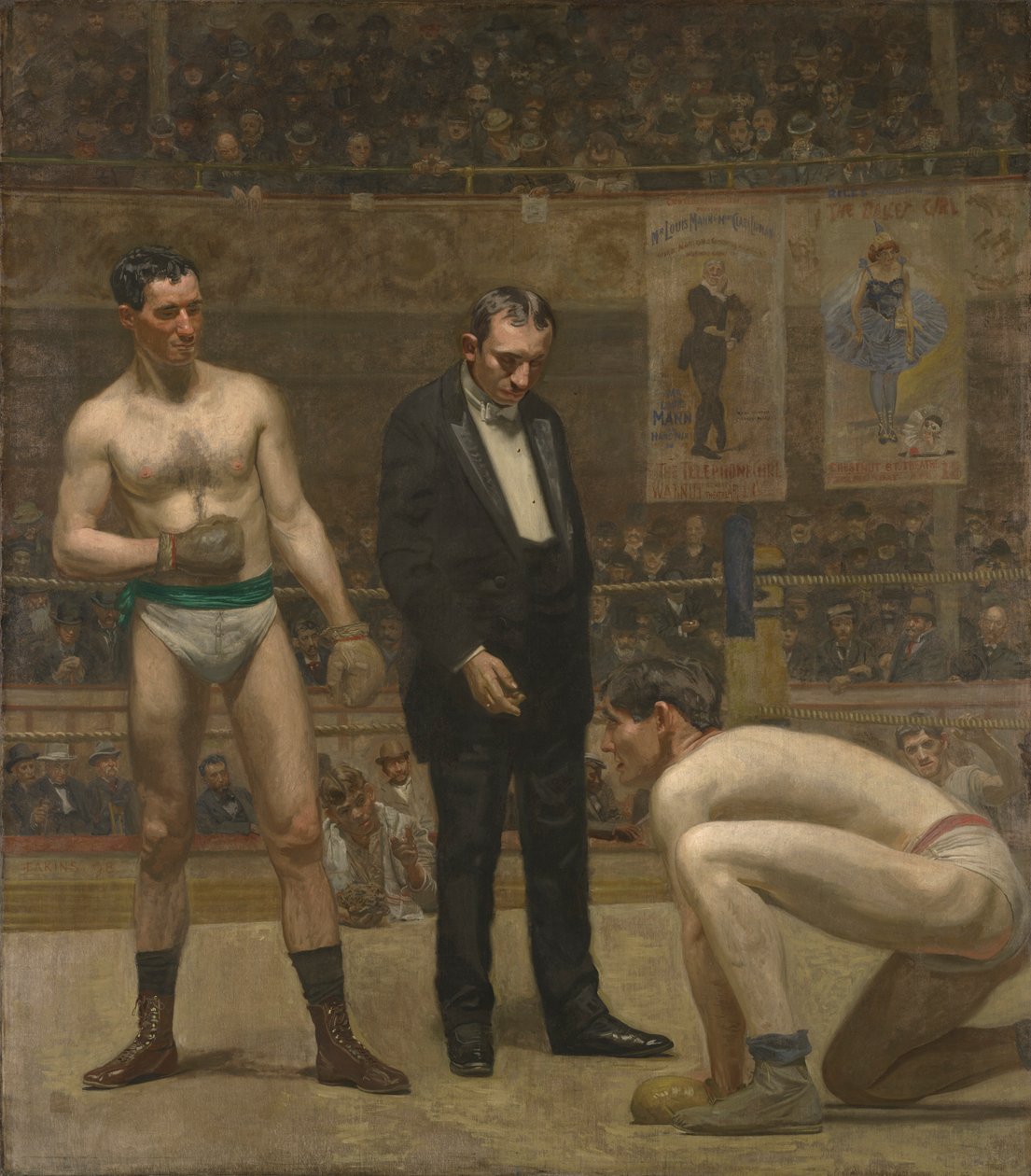 Převzít hraběte od Thomas Eakins
