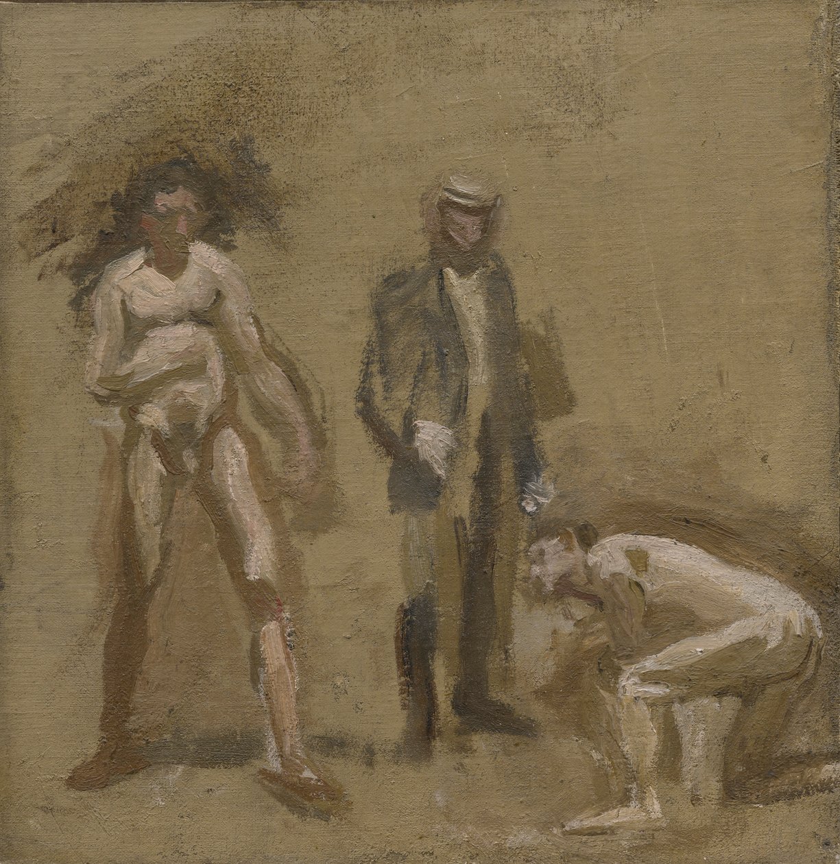Převzít hrabě, studovat od Thomas Eakins