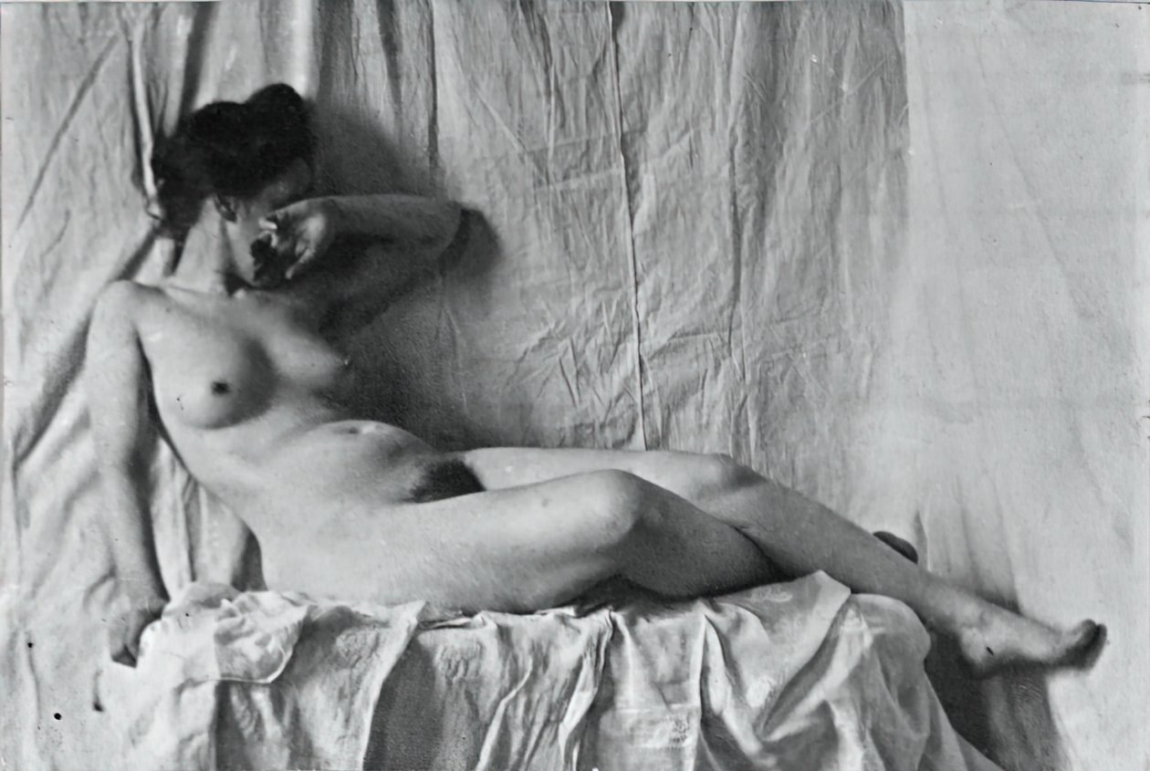Neidentifikovaný model, c. 1886-1892. od Thomas Eakins