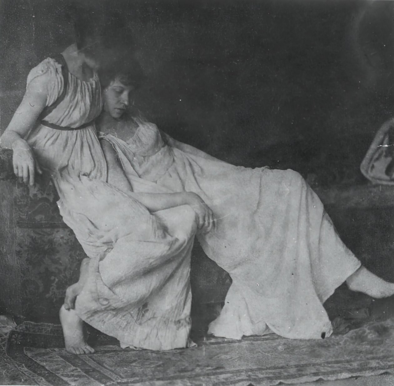 Neidentifikované modely v řeckých kostýmech, c. 1883. od Thomas Eakins