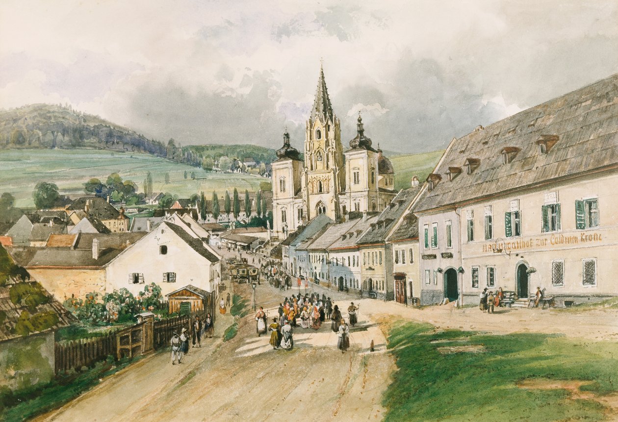 Mariazell od Thomas Ender