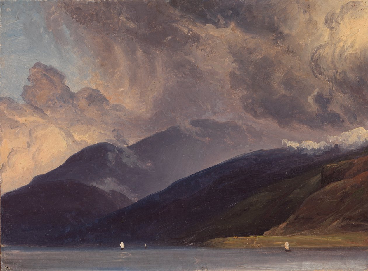 Z Balestrandu u Sognefjordu od Thomas Fearnley