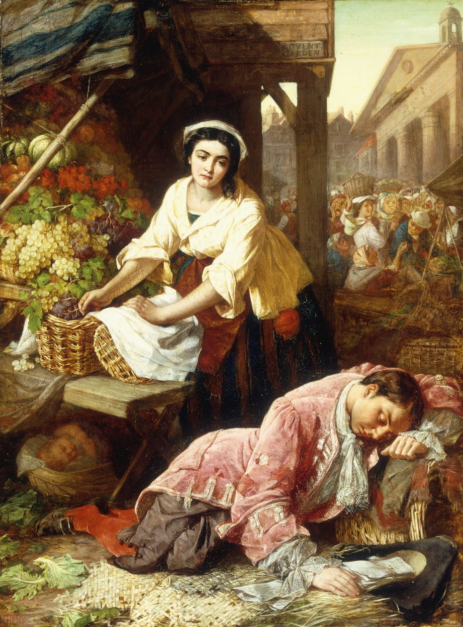 Zoufalý básník, 1866 od Thomas Frank Heaphy