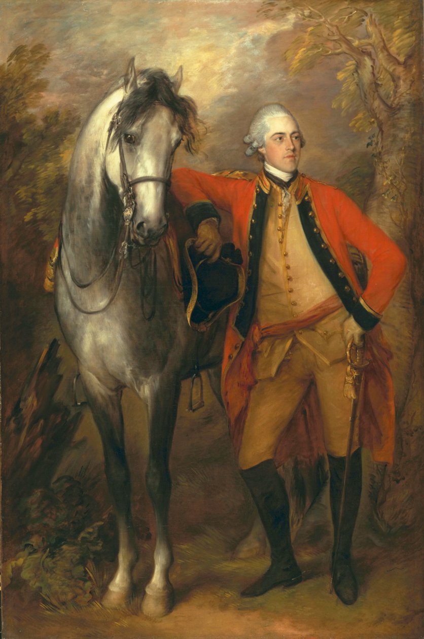 Edward, Viscout Ligonier, 1770 od Thomas Gainsborough