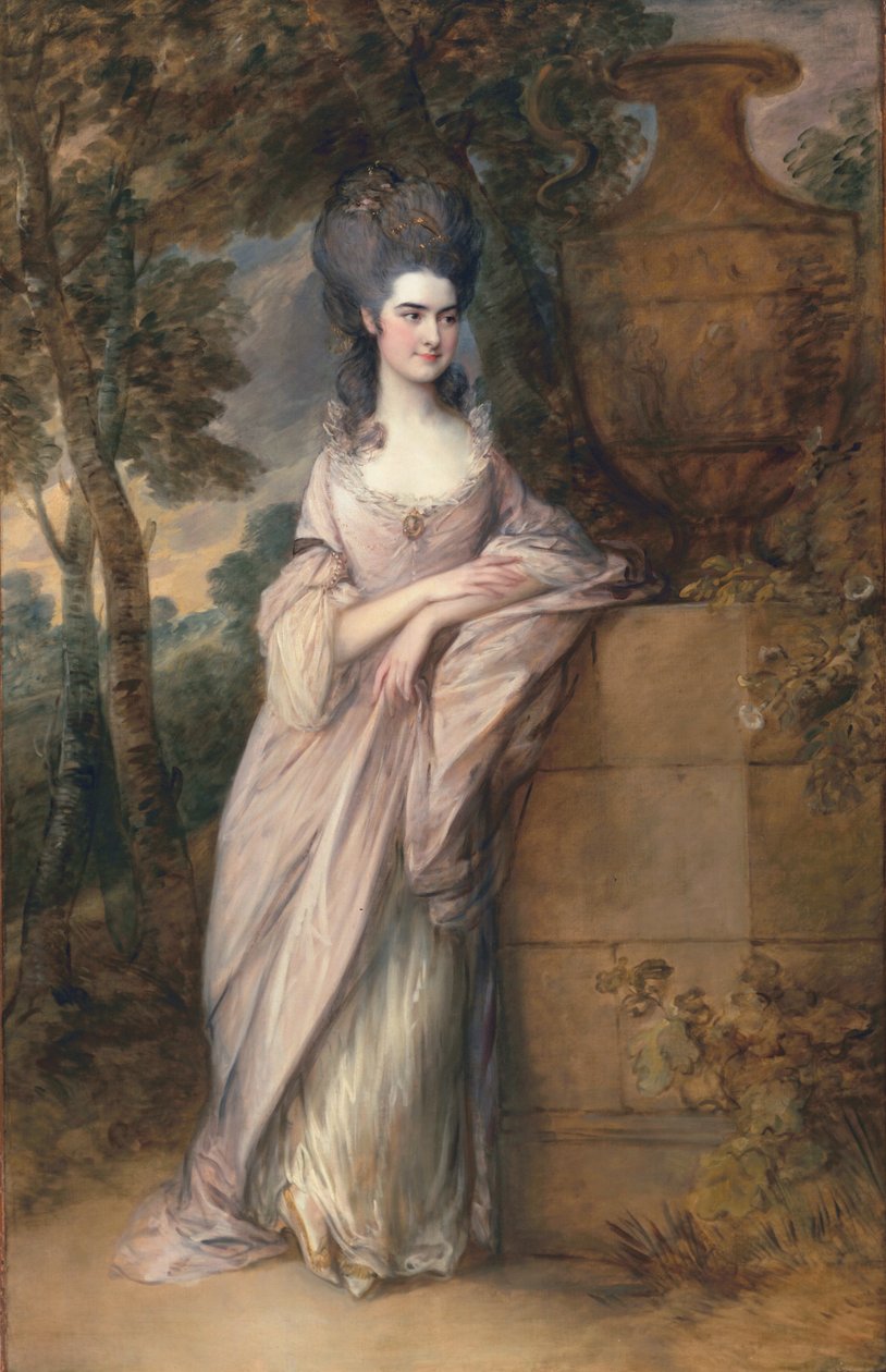 Henrietta Read, později Henrietta Meares, kolem roku 1777 od Thomas Gainsborough