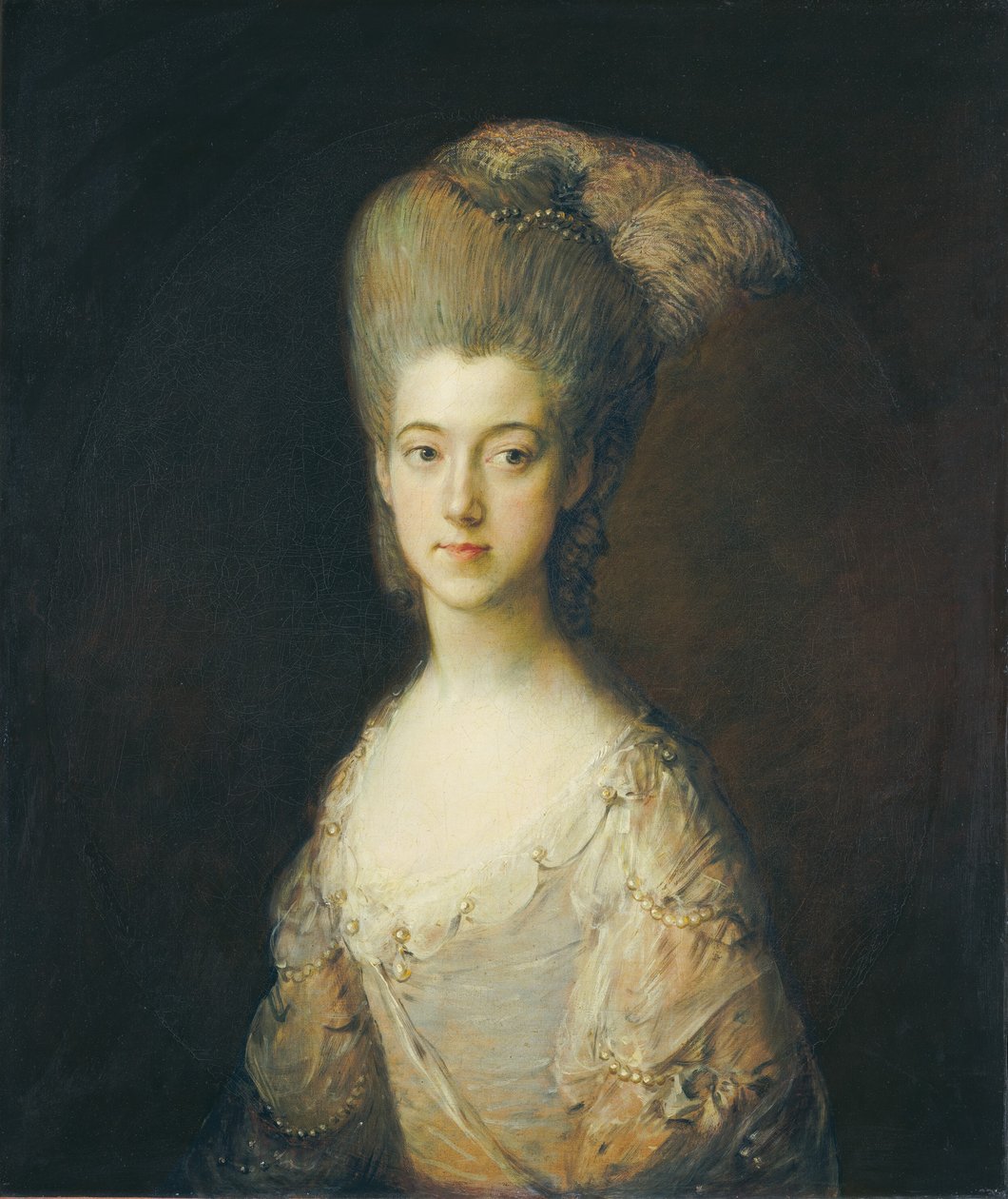 Paní Paul Cobb Methuen, c. 17761777. od Thomas Gainsborough