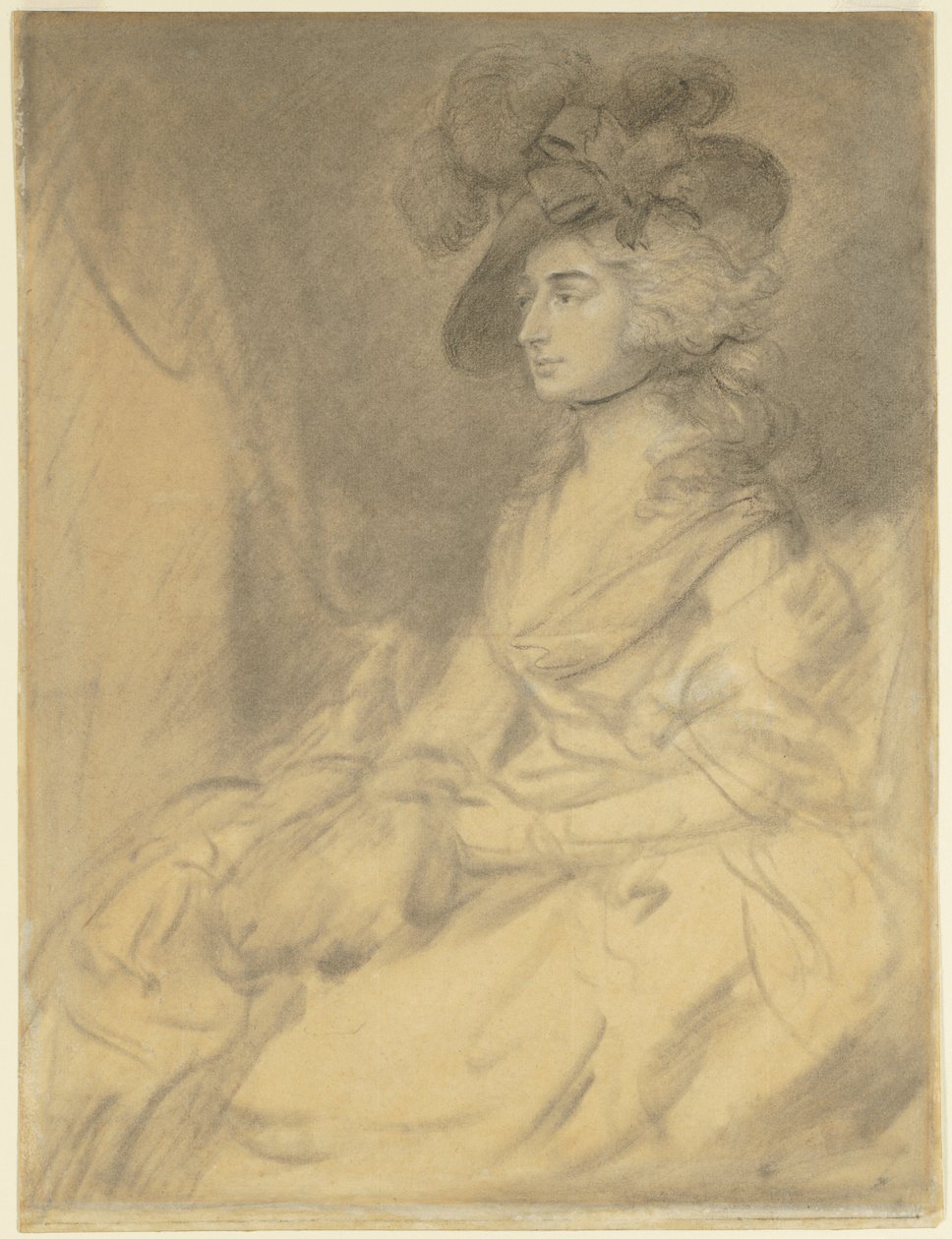 Paní Sarah Siddonsová, 1785. od Thomas Gainsborough