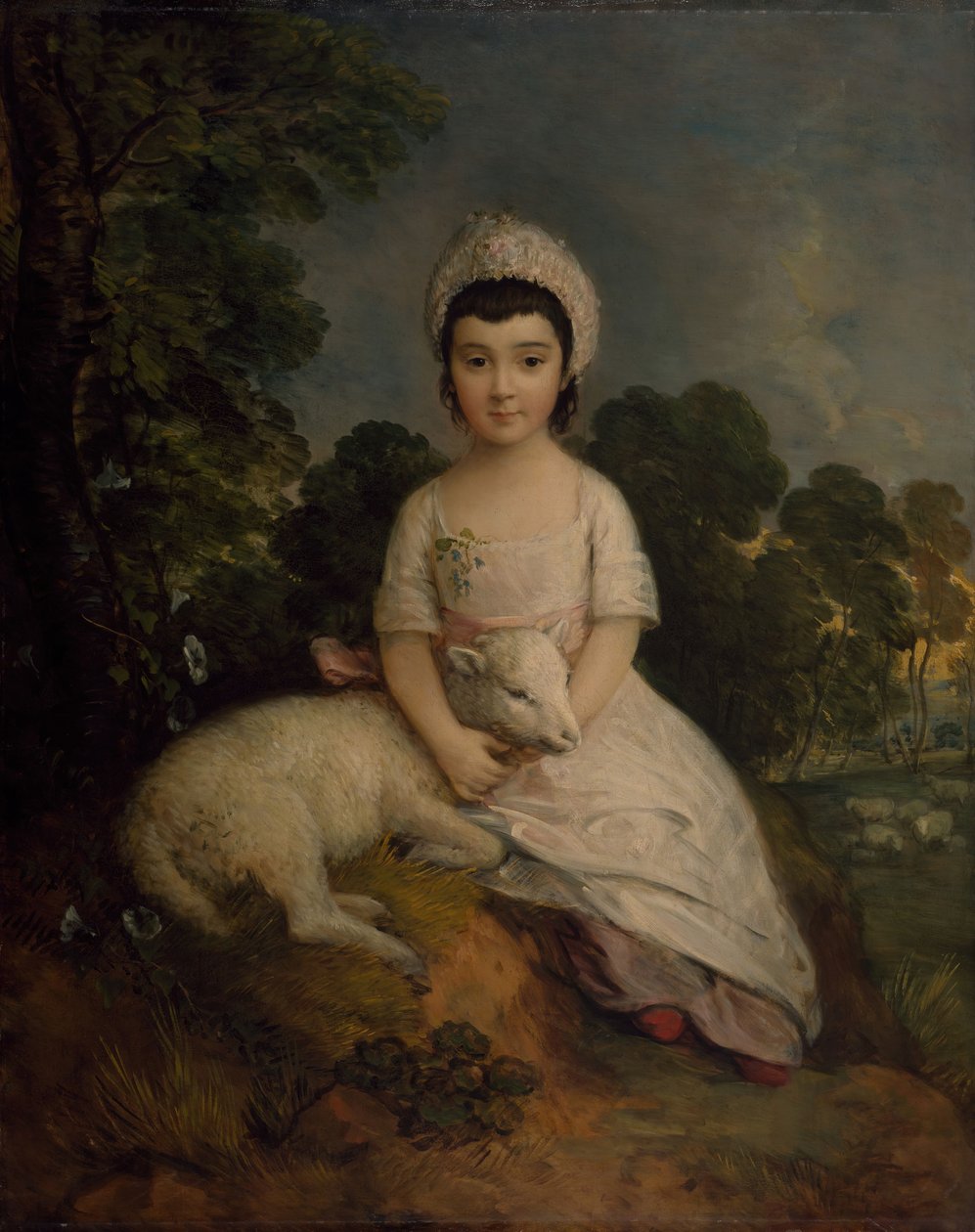 Portrét Isabelle Bell Franksové. od Thomas Gainsborough