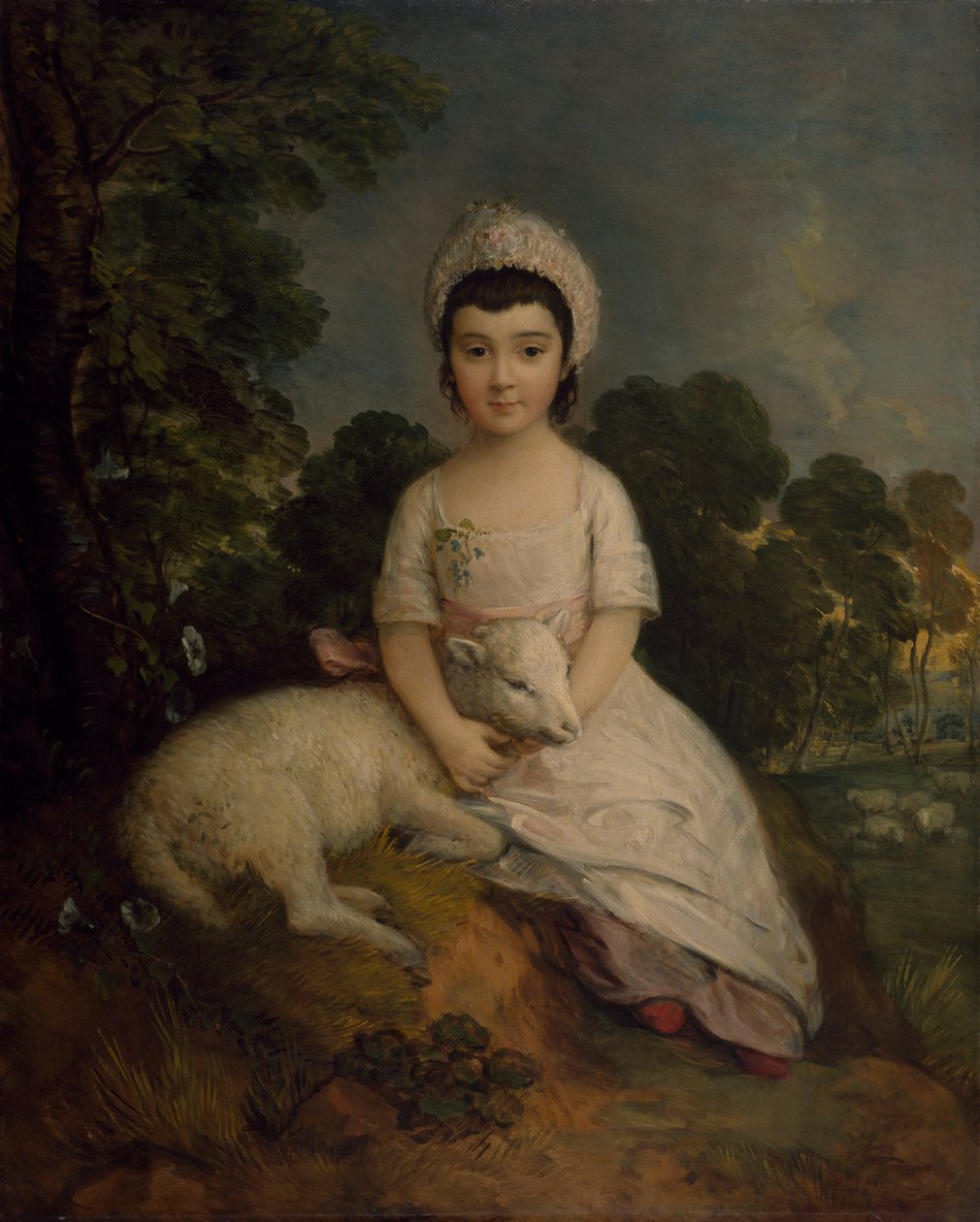 Portrét Isabelle Bell Franksové od Thomas Gainsborough