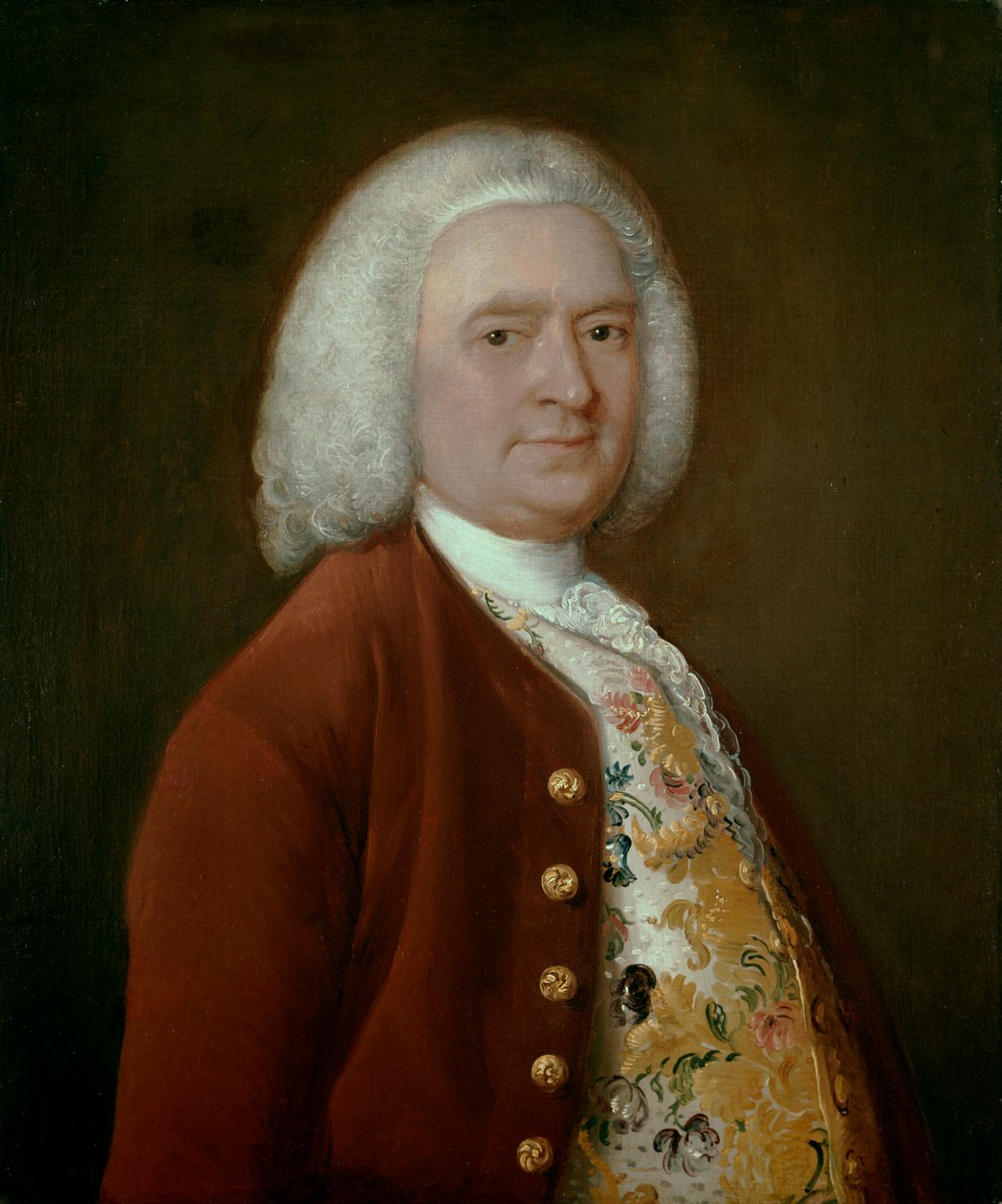 Sir Richard Lloyd, 1696-1761, c1750. od Thomas Gainsborough
