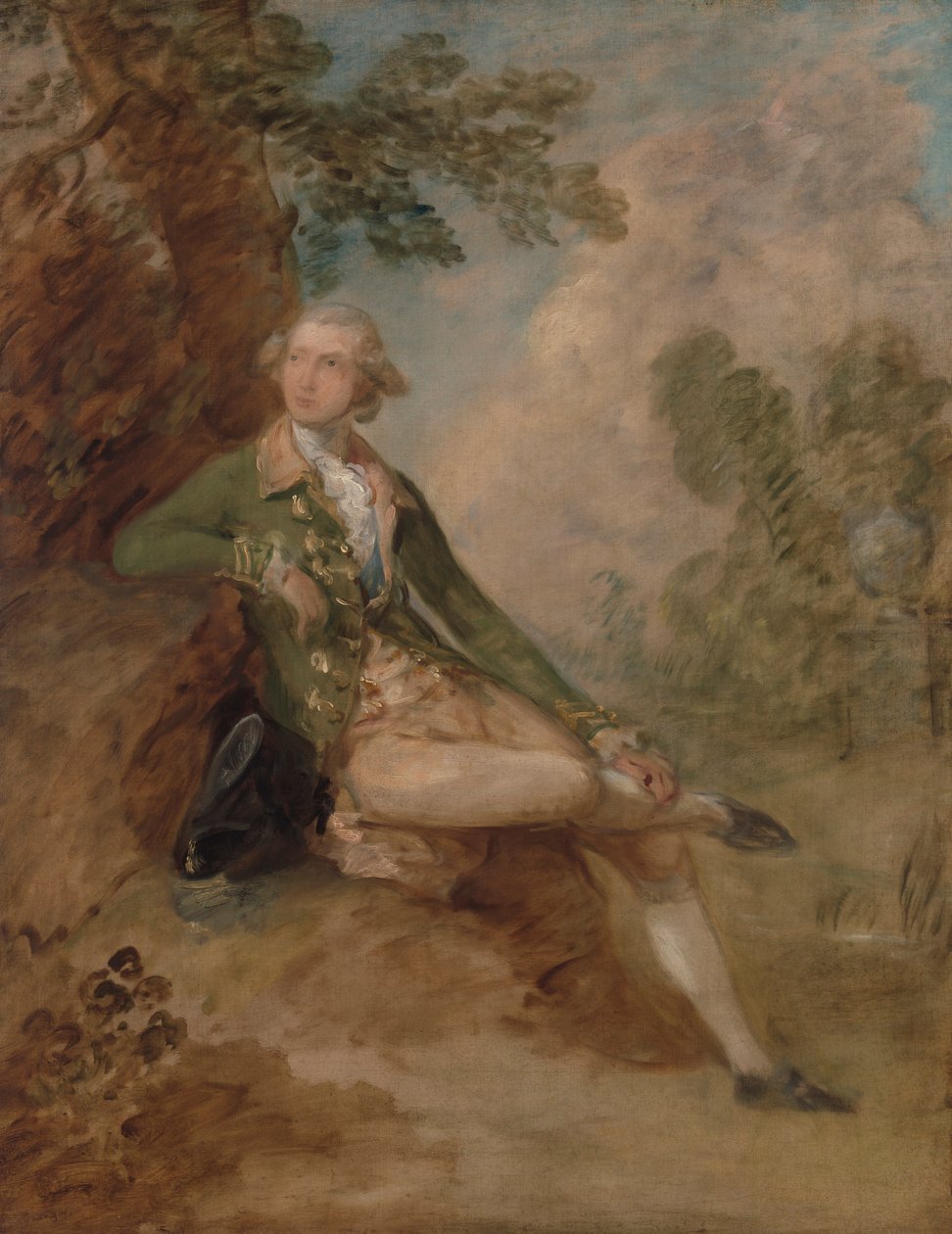 Edward Augustus, vévoda z Kentu od Thomas Gainsborough RA