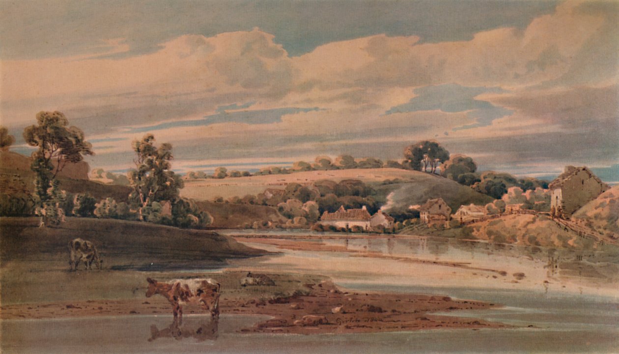 Beddgelert, 1800, 1935 od Thomas Girtin