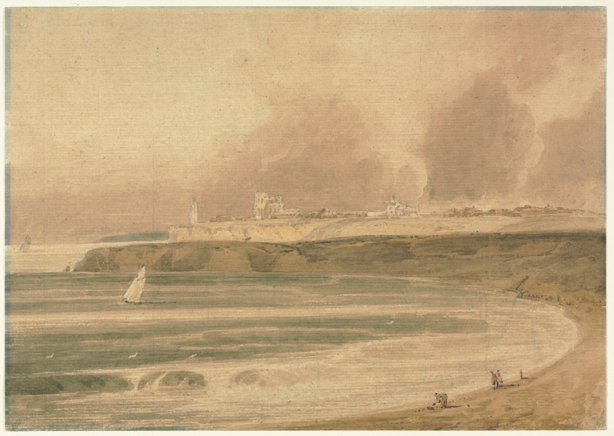 Tynemouth, Northumberland. od Thomas Girtin