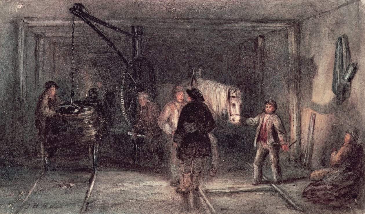Pit poníci a vozík od Thomas H. Hair