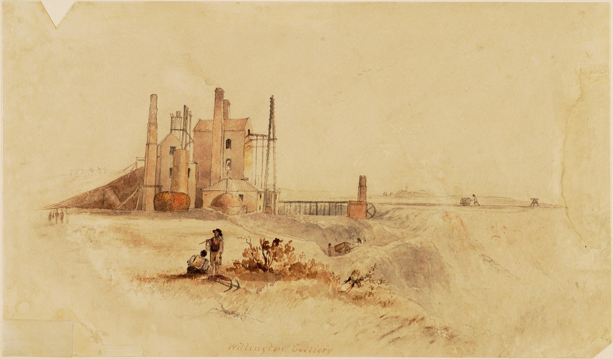 Willington Colliery od Thomas H. Hair