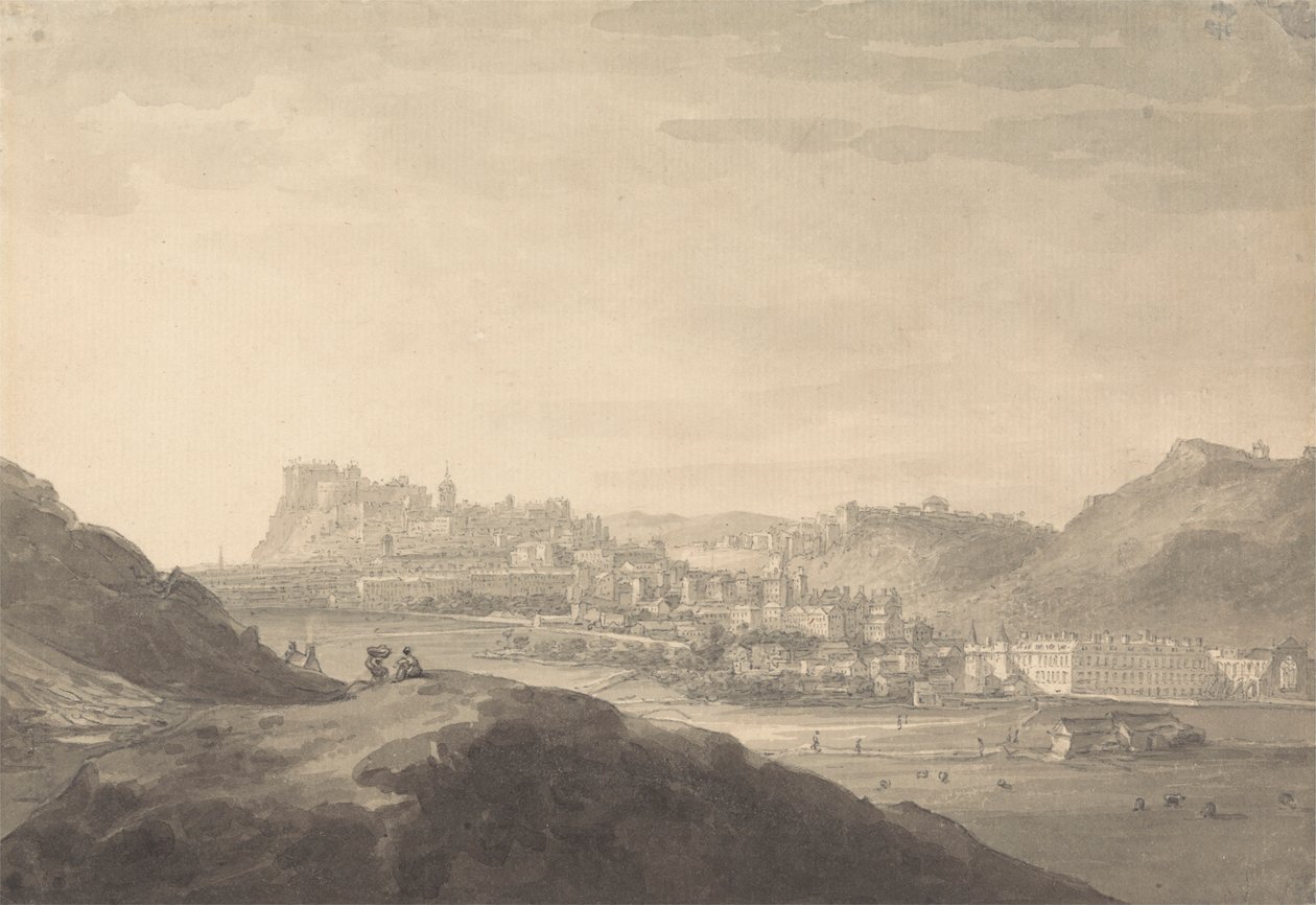 Edinburgh od Thomas Hearne