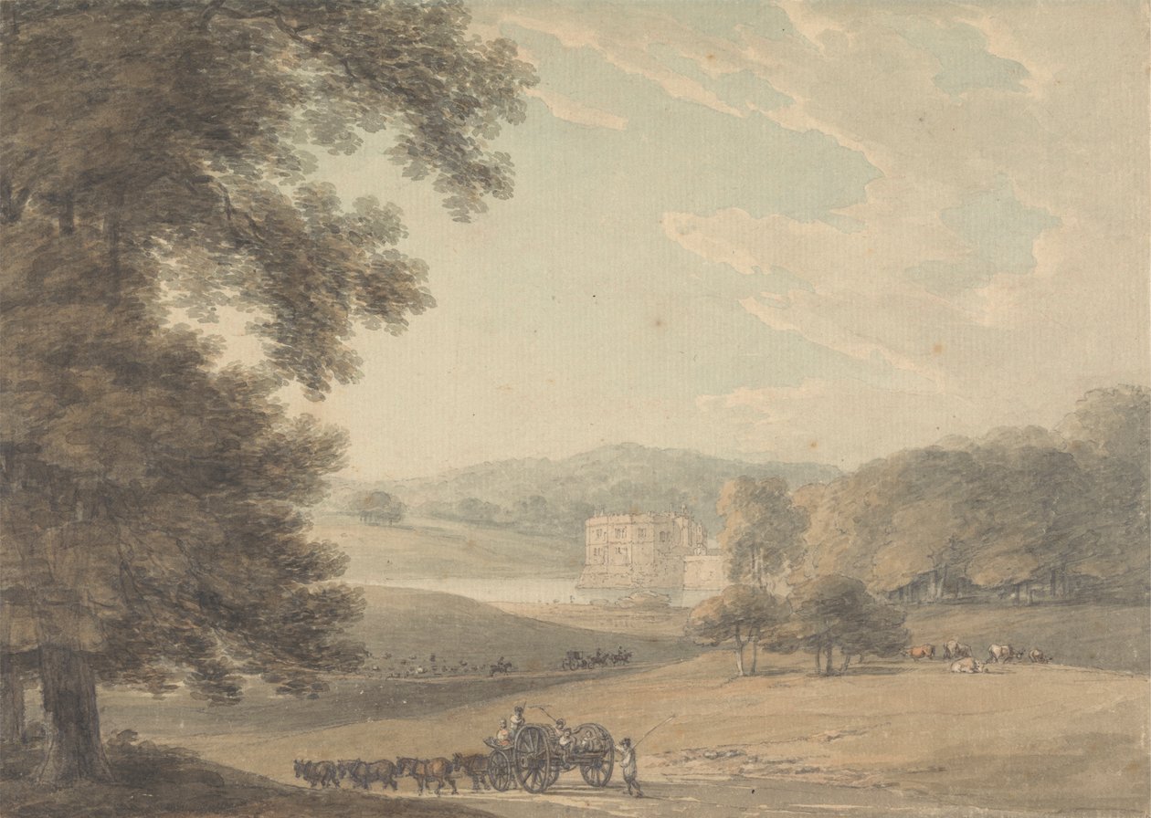 Hrad Leeds, Kent od Thomas Hearne