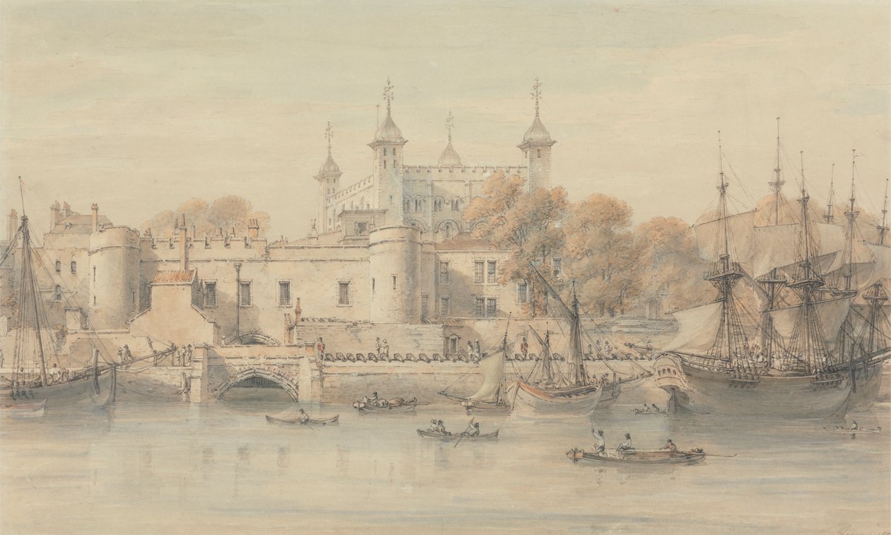 Tower of London od Thomas Hearne