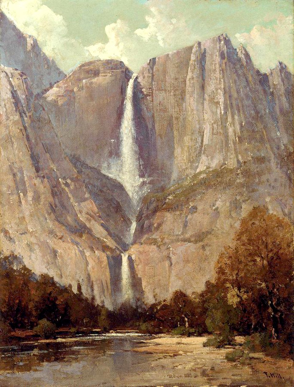Bridalveil Fall, Yosemite od Thomas Hill