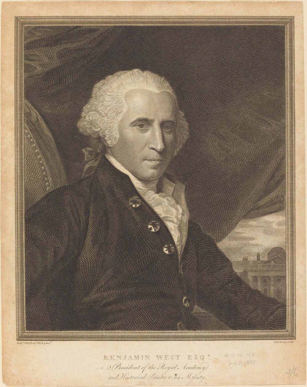 Benjamin West od Thomas Holloway