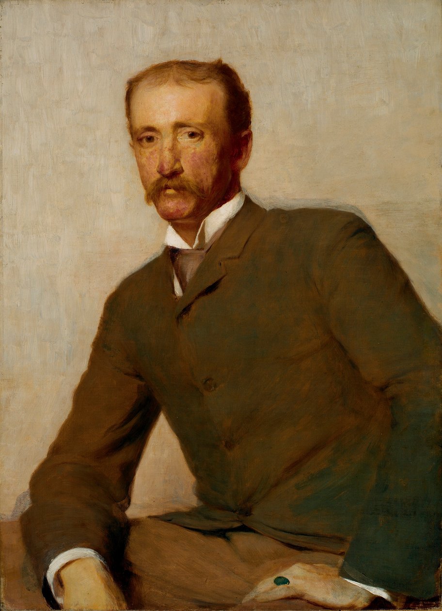 Portrét Franka Hamiltona Cushinga od Thomas Hovenden