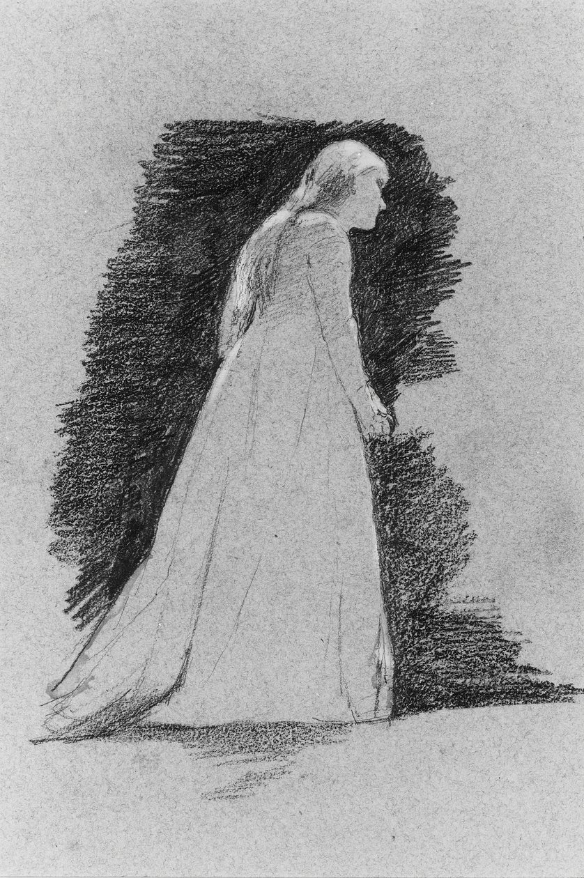 Stojící žena, ca. 1881-82. od Thomas Hovenden