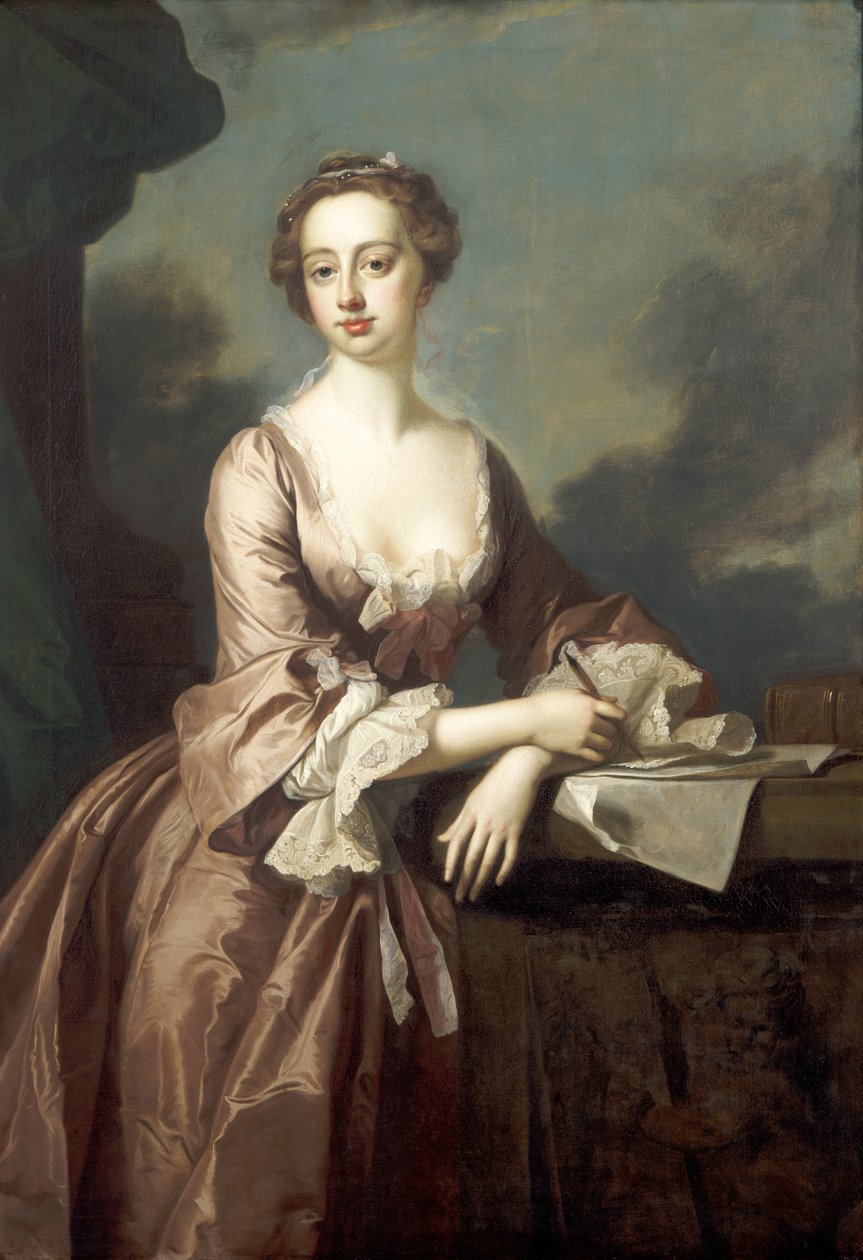 Mary Finch (öljy kankaalle) od Thomas Hudson